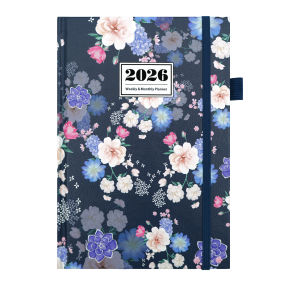 2026 A5 Weekly & Monthly Planner Spiral Organizer Notebook with Calendar School & Office Supplies