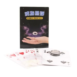 Funny Gimmick Prop Mentalism Performance Magic Flying Ring For Funny Props Performance Mentalism