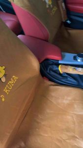 ชุดหุ้มเบาะหน้ารถยนต์ Set11ชิ้น#คุมะหิ้วไก่#ใส่ได้ทั้งรถกระบะ และ รถเก๋ง#พร้อมส่ง ถูกที่สุด