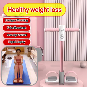 🔥Hot🔥Upgraded Smart Stirrup Puller/Belly Waist Slimming Fitness Equipment/Durable Safe Pull Rope Ela/AI Upgraded Smart Yoga Pedal Tensioner/Sit-up assister