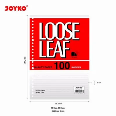 Isi File Binder B5 100 Joyko