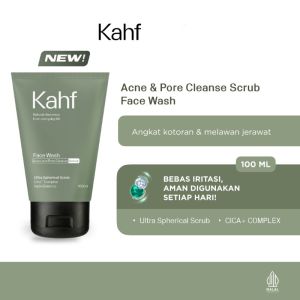 KAHF Acne and Pore Cleanse Face Wash SCRUB 100ml