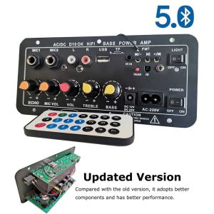 Fiber Input Amplifier 1200W 12V24V220V Digital Bluetooth Stereo Amplifier Board Subwoofer Karaoke
