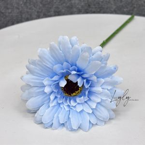 5-10 Cành Đồng Tiền 1b Cánh Vải trang trí nhà cửa decor tiệm cà phê hoa lụa trang trí. Hoa Lụa LyLy Decor