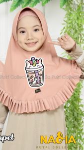 JILBAB BOBA REMPEL ANAK / JILBAB INSTAN ANAK