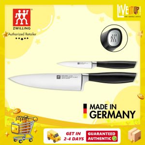 ZWILLING All Star 2 Pcs Professional Knife Set Silver Cap - Made in Germany - Chefs Knife Paring Knife