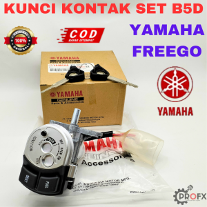 KUNCI KONTAK SET YAMAHA B5D FREEGO KUALITAS ORIGINAL ASLI YGP KONCI GEMBOK MOTOR KEYLESS ANTI MALING