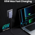 Củ sạc nhanh UGREEN Nexode Pro X753  GaN Ultra-Slim 65W siêu mỏng 3 cổng 2C1A sạc nhanh PD/PPS/QC. 