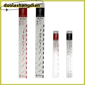 [Duola] Mixing Tool Standard Car Paint Ruler Suitable for Cars Paint Ruler Paint Tool