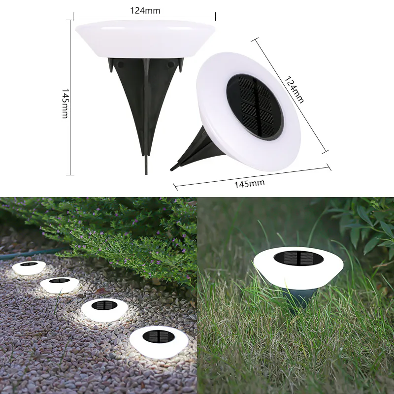Rust-Proof Ground Lights – Auto-On Waterproof Landscape LEDs for Garden, Pathway
