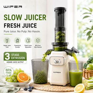 Slow Juicer Cold Press Juice Extractor Machine Juice Maker Masticating Juice Extractor Machine Fruit Vegetable Juice Extractor Portable Blender 榨汁机