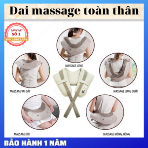 Máy Massage Cổ Vai Gáy Massage Bụng Cổ Lưng eo Chân Tay Giảm Đau Nhức Mỏi Xương Khớp Hiệu Quả.