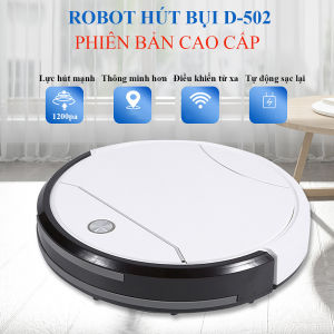 Robot hút bụi lau nhà thông minh máy hút bụi đa năng tự lập trình hút bụi lau nhà tự động sạc cảm biến chống rơi. Bảo hành 2 năm toàn quốc.