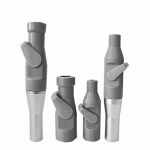 Aluminum Dental strong /weak handle Valve Oral Saliva Swivel Ejector sucker Suction Adaptor tip Tube Convertor Autoclavable