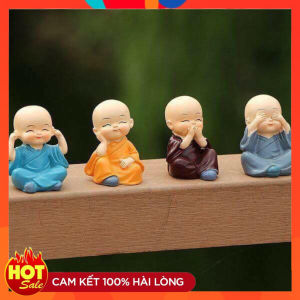 Bộ Tượng Trang Trí TỨ KHÔNG (loại tốt)