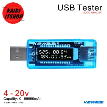 1 шт. USB ток Напряжение метр тестер USB Напряжение Амперметр USB детектор двухрядные показывает