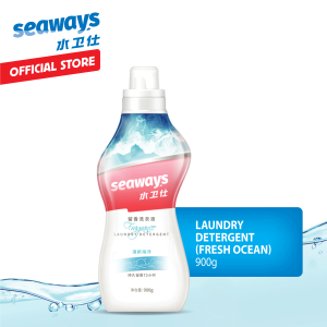 Seaways Washing Liquid Laundry Detergent Long Lasting Fragrance 900g