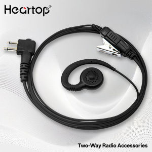 Motorola Earpiece Radios Walkie talkie Headset 2 Pin wire Bone conduction Earpiece with Mic Earphone For GP2100 GP300 GP308 GP68 CP1660 GP88 GP300 GP3188