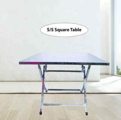 Stainless Steel Square Table