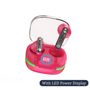 DISOUR TWS Bluetooth 5.3 Transparent Wireless Headset With Microphone Smart Touch Control Stereo Music Earbuds High Quality In Ear Headphone For Samsung Huawei OPPO Cell Phones