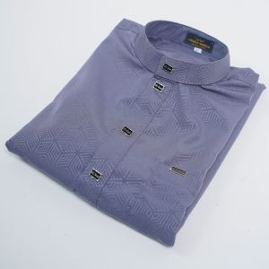 Jubah Al qutub anak laki-laki lengan panjang bahan katun embos motif terbaru thobe arab mewahelegant