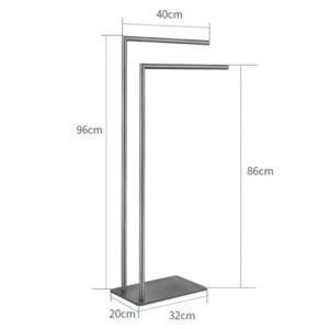 xpkQ Floor Standing Towel Rack Rotating Stainless Steel Towels Racks Luxury Towel Holder Modern Towels Holders Bathroom Accessories 7M5T2
