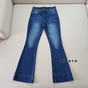 Highwaist Jennie Cutbray Jeans Lipat Lebar • Jeans Cutbray Vintage by Alzera
