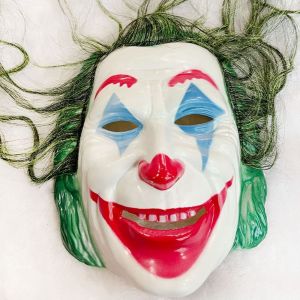 QINGXIP อุปกรณ์ปาร์ตี้ โจ๊กเกอร์ เครื่องแต่งกายอุปกรณ์ประกอบฉาก ชุดคอสเพลย์ ฮาโลวีน ของขวัญวันฮาโลวีน อุปกรณ์งานพรอมปาร์ตี้ คอสเพลย์ การตกแต่งตกแต่ง