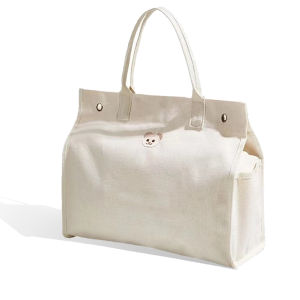 กระเป๋าคุณแม่ อเนกประสงค์ น้ําหนักเบา จุของได้เยอะ สไตล์เกาหลี กระเป๋าคุณแม่ กระเป๋าผ้าแคนวาส สําหรับคุณแม่