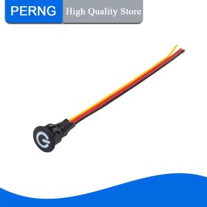 [PERNG] Tehe ปุ่มเซ็นเซอร์สัมผัสหรี่แสงได้10 13 16มม. สวิตช์ควบคุมสำหรับ DC5V 12V 24V ตู้เสื้อผ้าทางเดินไฟ LED