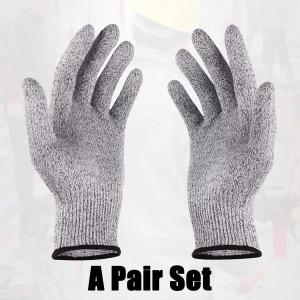Ultra Durable Level 5 Anti Cut Gloves for Cooking Kitchen Workshop EN388 Certified Breathable HPPE