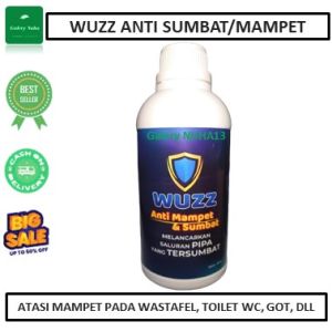 Anti Mampet WUZZ Mengatasi Wc Tersumbat dengan Cepat dan saluran lainnya - Cepat & Efektif