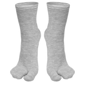 2 cặp đàn hồi bông năm ngón chân vớ thoáng khí chống mùi tất năm ngón nam nữ nhiều màu mạnh mẽ bảo vệ mềm vớ bít mũi