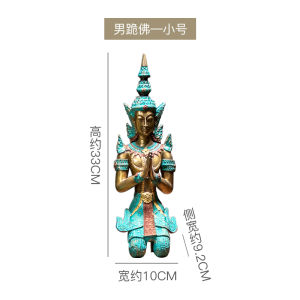 เทพพนมทองเหลือง ศิลปะประติมากรรมทองคำที่ใช้ในห้องนั่งเล่นในเอเชียตะวันออกเฉียงใต้ ตู้โทรทัศน์ศาลาธรรมเล็ก ๆ สิ่งประดิษฐ์