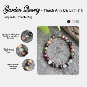 Vòng Tay Handmade Đá Thạch Anh Ưu Linh - Tăng Cường Tài Lộc May Mắn Thanh Tẩy Năng Lượng Cân Bằng Cảm Xúc -Bluegems