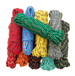 Nylon Clothesline Multifunction Rope Clothesline Luggage Rope 10 Meters Ropes Cords Slings