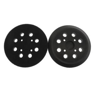 Professional Grade 5Inch 8 Hole Sanding Discs Wheel Set ShockAbsorbing Rubber Layer Optimized for Debris Collection Tool