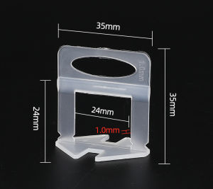 คลิปปรับระดับกระเบื้อง ไม่ลดสเปค ไม่ลดจำนวนสินค้า (ร้านนี้รับประกันบรรจุสินค้าครบ100+ชิ้น/ต่อถุง)สินค้ามาตราฐานงานก่อสร้างไทย แพ็ค1ถุง10ถุง100ถุงใช้วัสดุคุณภาพดี*ขนาด0.35-3.00mm ออกแบบใหม่ตัวปรับระดับกระเบื้องอุปกรณ์ปรับระดับกระเบื้องกิ๊บล็อคกระเบื้อง