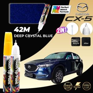 [Mazda CX-5] Car Touch Up Paint Pen 2-in-1 All Color 🌈 Repair Paint Scratch Stone Chip DIY Repair Cat Calar 补漆 车漆
