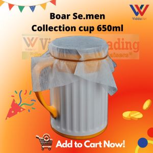 Boar Collection Cup 650ml thermos cup for pig insemination semen collection cup pig semen collector boar semen collector
