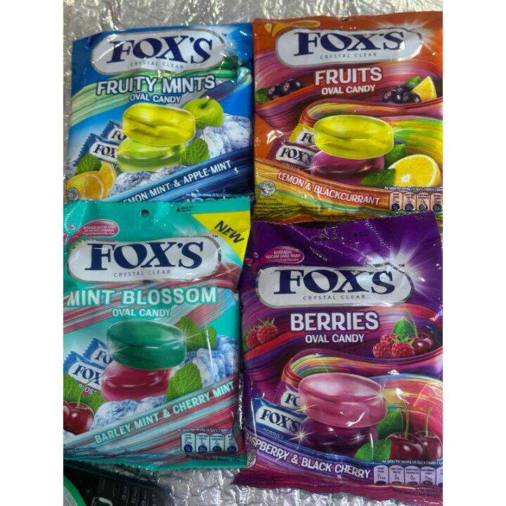 Fox's Crystal Clear Candies 128g 