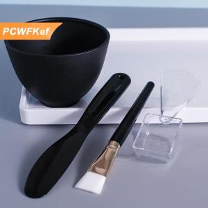 【PCWFKef】 2 3 4 5PCS mặt thiết lập cho mặt nạ trộn bát Cô Gái Mặt công cụ chăm sóc da Kit Phụ nữ vẻ đẹp Nguồn cung cấp trang điểm