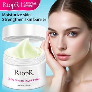 RtopR Olive Peptide Firming Anti-Wrinkle Cream Reduce Face Fine Lines Tighten Pores Whitening Oil Control Acne hydrating skin Product 30g