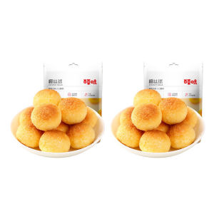 百草味Coconut Balls 120g x 5 Bags Coconut Paste for Breakfast Bread Pastry Desserts Cakes and Snacks 120g x 1 Bag