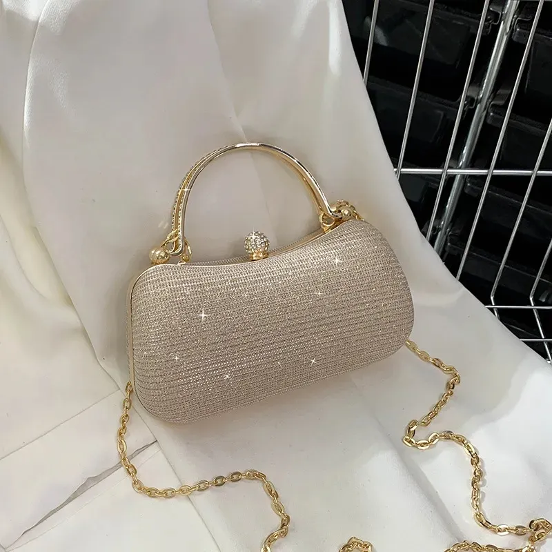Clutch Bag Evening Bag For Women, Sparkly Bags Handbags Purse With Chain  Strap Sequins Evening Clutch Purse Shoulder Bag For Wedding Party(Golden) -  Walmart.com