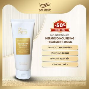 Kem dưỡng tóc keratin Nc ra Keratin Mourishing Treatment 200ml phục hồi tóc khô xơ hư tổn uốn nhuộm duỗi