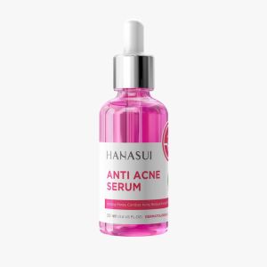 Hanasui Anti Acne Serum [20ml]/Serum untuk wajah berjerawat ( Pink)