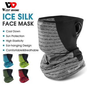 Tây Đạp Xe Mùa Hè Chống Mồ Hôi Đi Xe Đạp Mặt Nạ Thoáng Khí Mũ Đi Xe Đạp Mũ Chạy Xe Đạp Xe Máy Cao Su Khăn Thể Thao Nửa mặt Nạ Đắp Mặt
