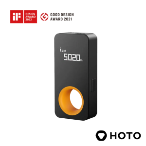 HOTO Smart Laser Measure - 98ft Range +/-2mm Accuracy Bluetooth OLED Display USB-C Rechargeable