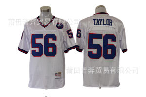 Embroidered Football Jersey NFL Giants Football Jersey Giants 56 11 53 Retro In Stock Mesh Jersey